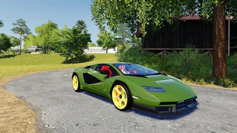 Автомобиль 2022 Lamborghini Countach v 1.0