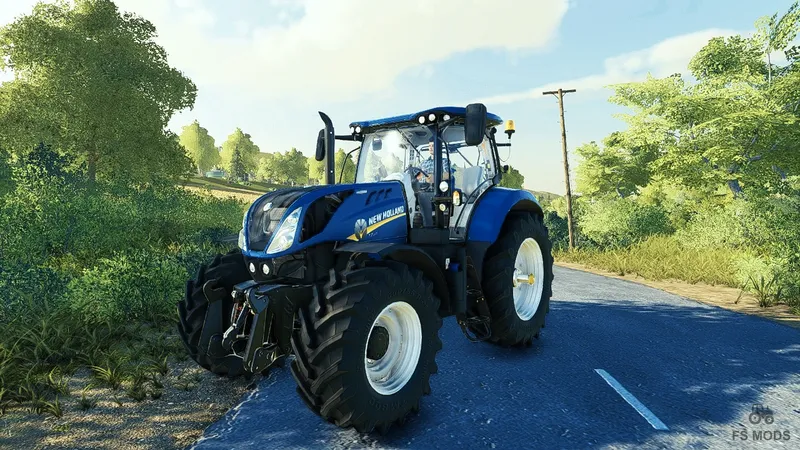Трактор New Holland T7 LWB Stage V v 1.1