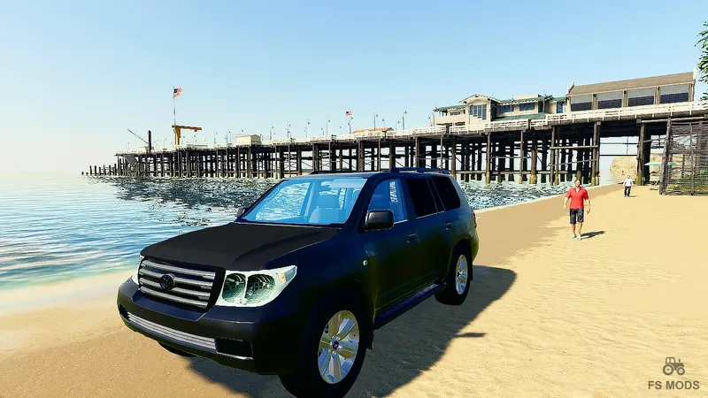 Автомобиль Toyota Land Cruiser v 1.0