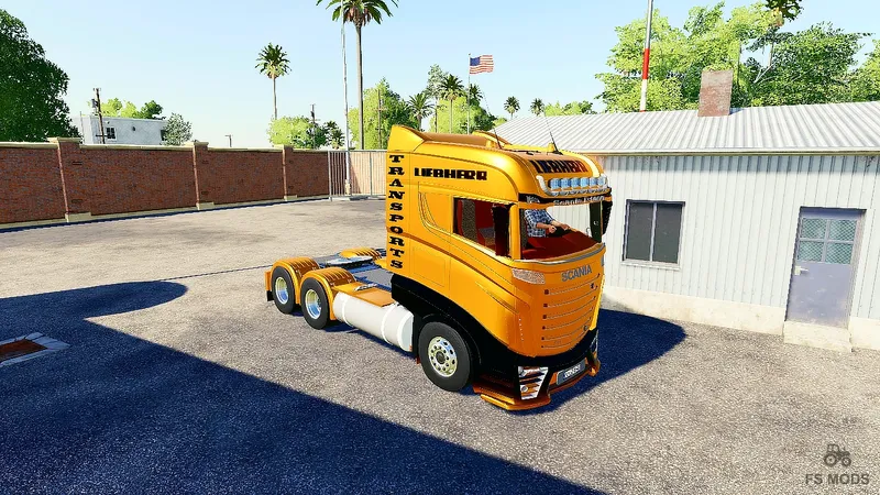 Грузовик Scania R1000 Liebherr Edition v 1.0