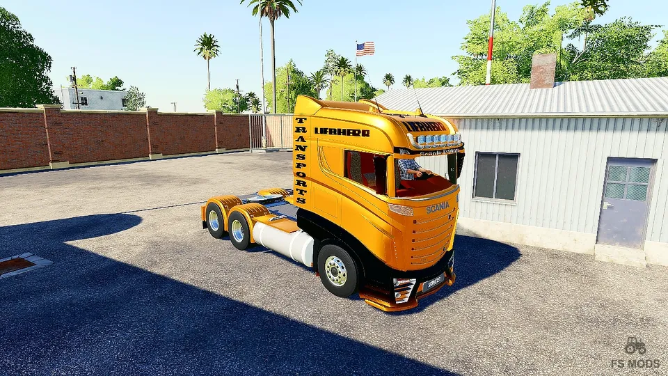 Грузовик Scania R1000 Liebherr Edition v 1.0