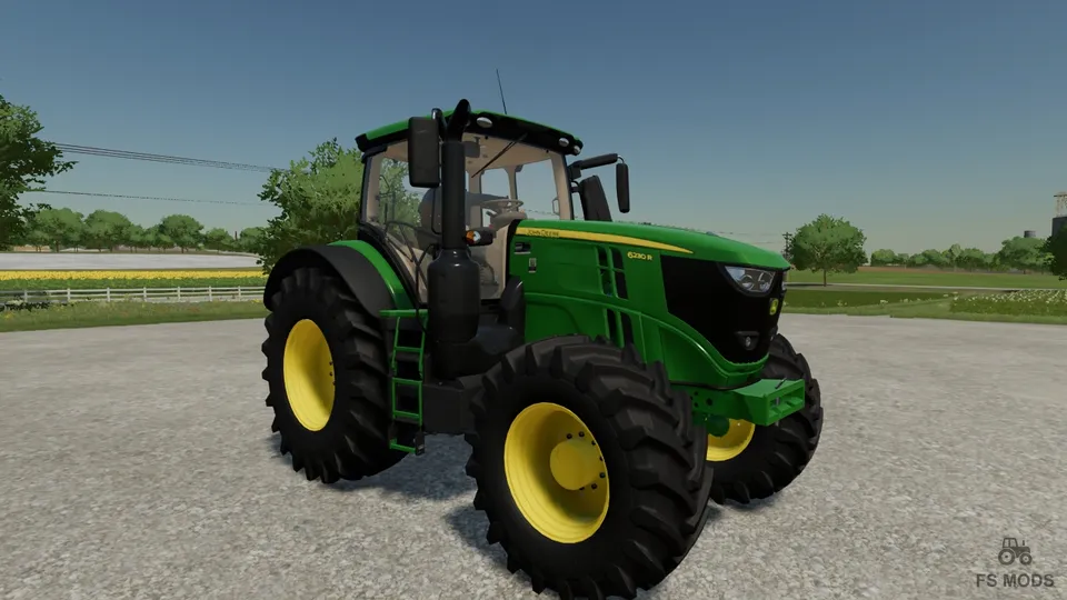 Трактор John Deere 6230R/6250R v 1.1.0.1