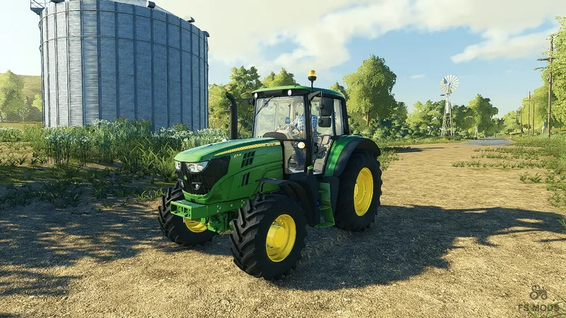Трактор John Deere 6115M/6125M v 1.0