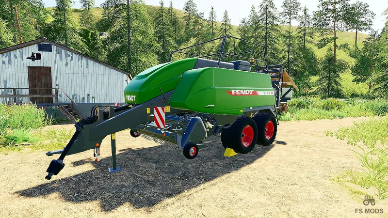 Пресс-подборщик Fendt 1290 SXD v 1.0