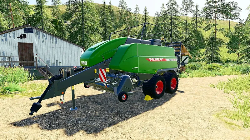 Пресс-подборщик Fendt 1290 SXD v 1.0