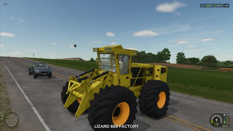 Харвестер Tigercat 724G Forestry v1.0