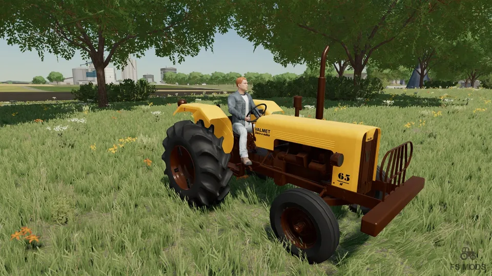 Трактор Valtra Valmet 65ID v 1.0