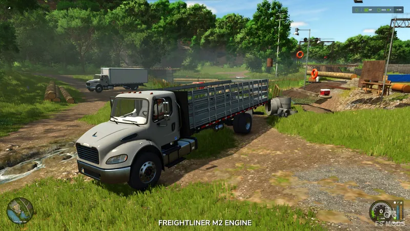 Грузовик Freightliner M2 Stakebed v1.5