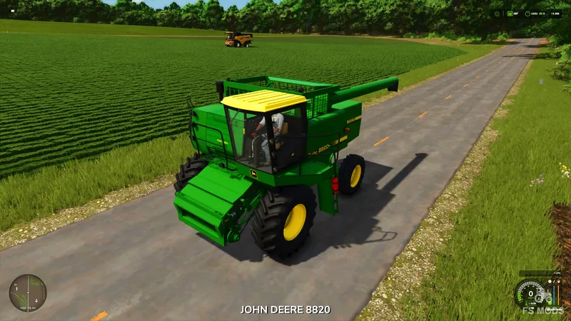 Зерноуборочный комбайн John Deere 8820 v1.0.0.2