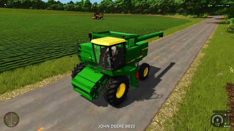 Зерноуборочный комбайн John Deere 8820 v1.0.0.2