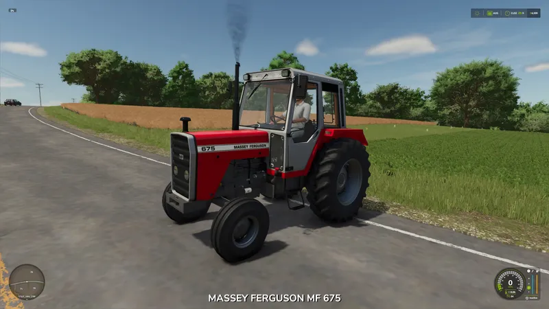 Трактор Massey-Ferguson 600 Series v1.1 by blauea