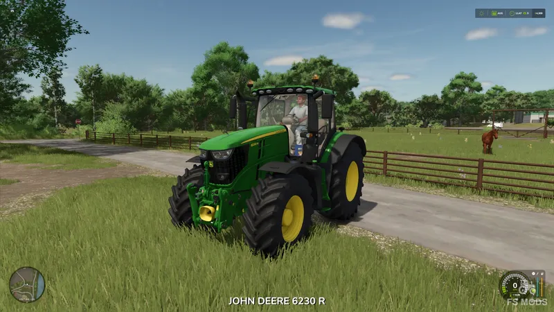 Трактор John Deere 6R Edit V1.0