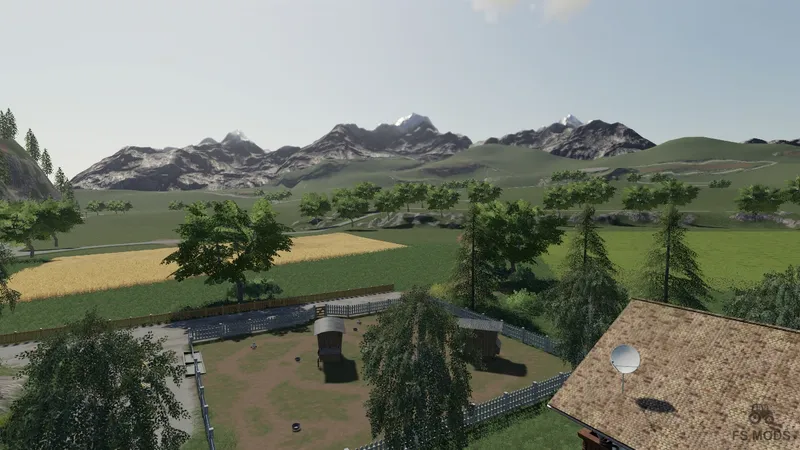 Карта Alps Panorama at the Northern Sea v 1.0
