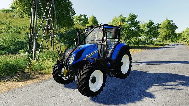 Трактор New Holland T5 Series Forest v 1.0