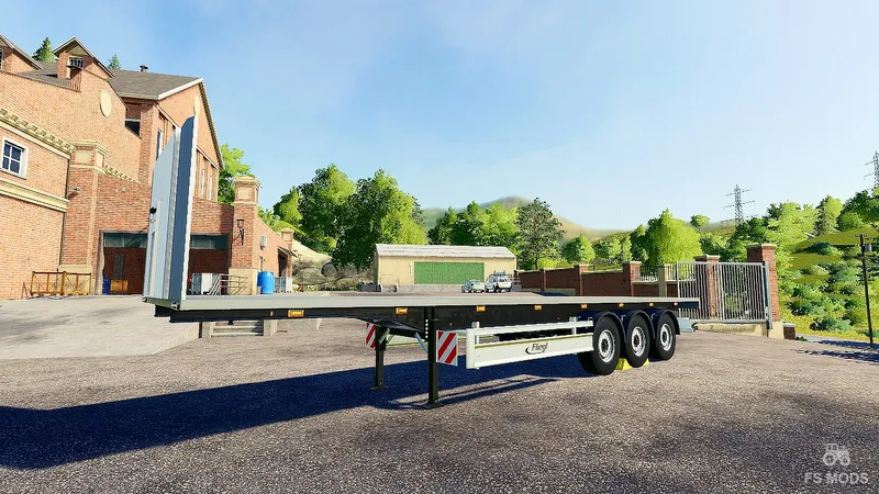 Бортовой прицеп Fliegl SDS 350 v 1.0