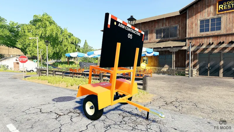 Прицеп Construction Arrow v 1.0