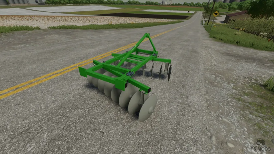 Навесная дисковая борона Bomet U363/1 v 1.0