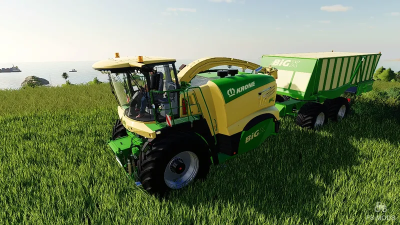 Комбайн Krone Big X 1180 Cargo v 1.2