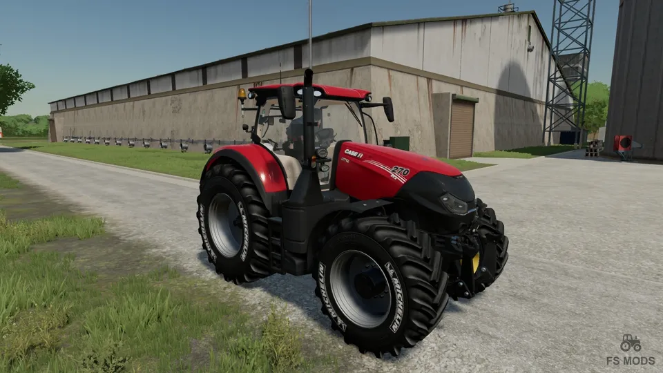 Трактор Case IH Optum Black/Red Edition v 1.0