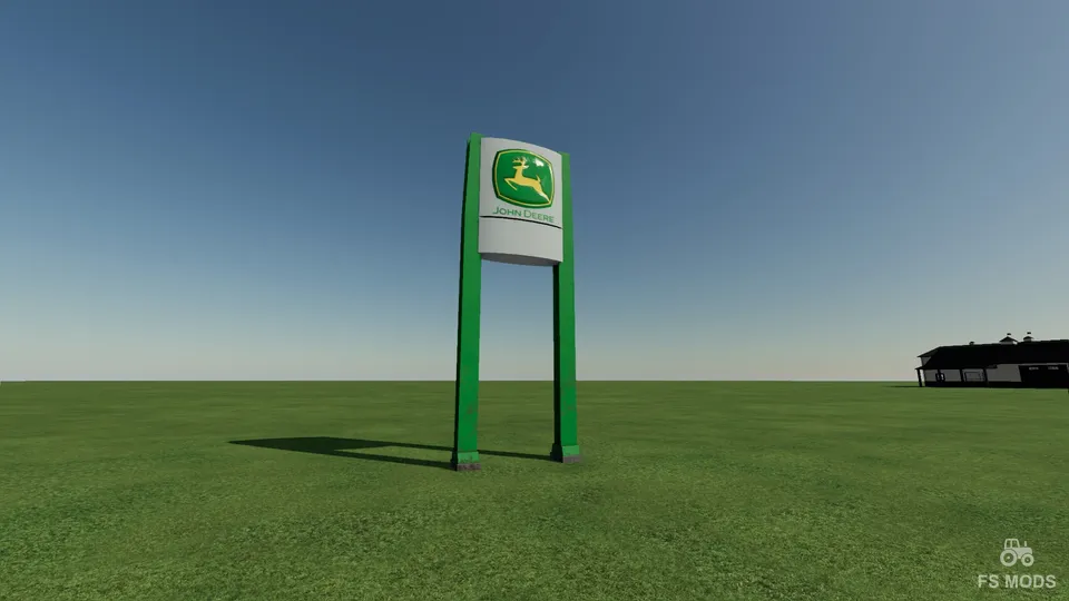Вывеска John Deere
