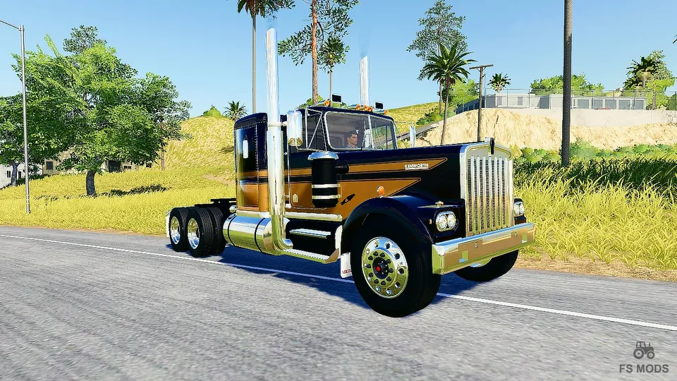 Грузовик 1974 Kenworth W900 Flat Top v 1.0