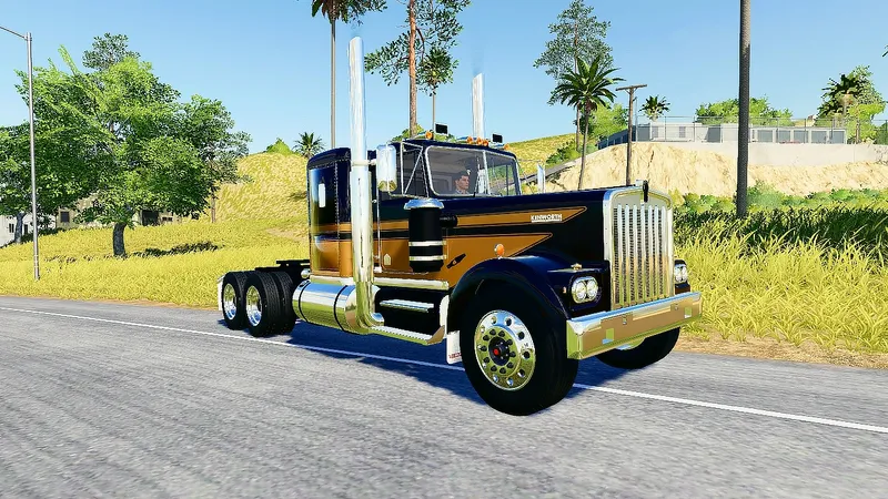 Грузовик 1974 Kenworth W900 Flat Top v 1.0