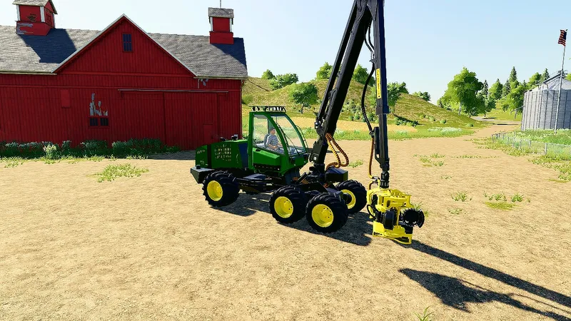 Харвестер John Deere 1070D Eco III v 1.0