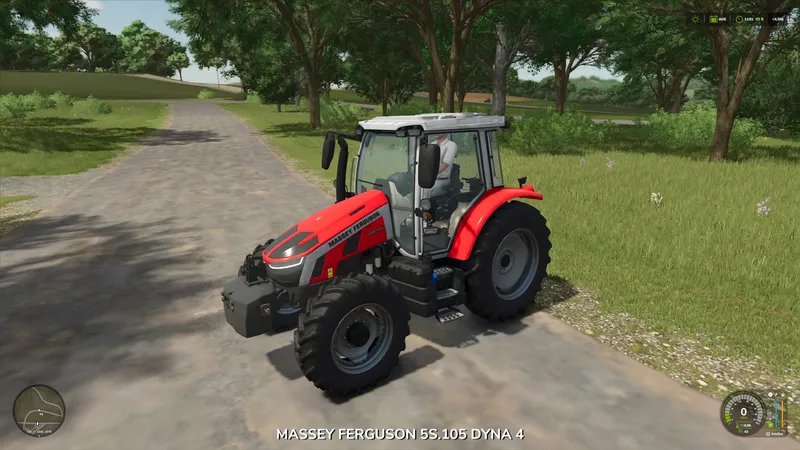 Трактор Massey Ferguson 5S v1.0 by CVCK Mods