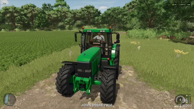 Трактор John Deere 7810 Alinas Landleben v1.0