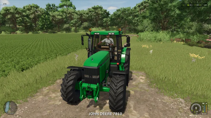 Трактор John Deere 7810 Alinas Landleben v1.0
