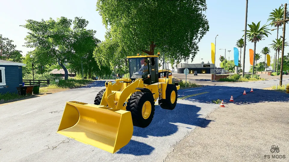Погрузчик Caterpillar 966G v 1.0