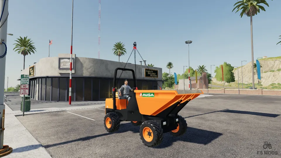 Мини-самосвал Ausa D350 AHG v 1.0