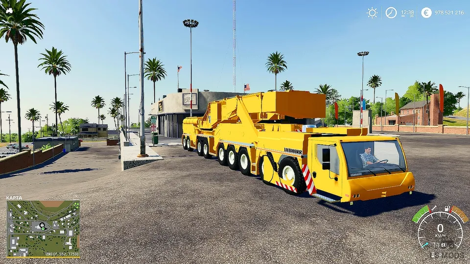 Кран Liebherr LTM 11200 v 1.0.0.4
