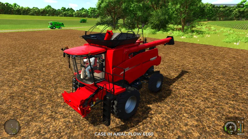 Зерноуборочный комбайн Case IH Axial Flow 6160 Automation And Terraflex 4F35 V1.0