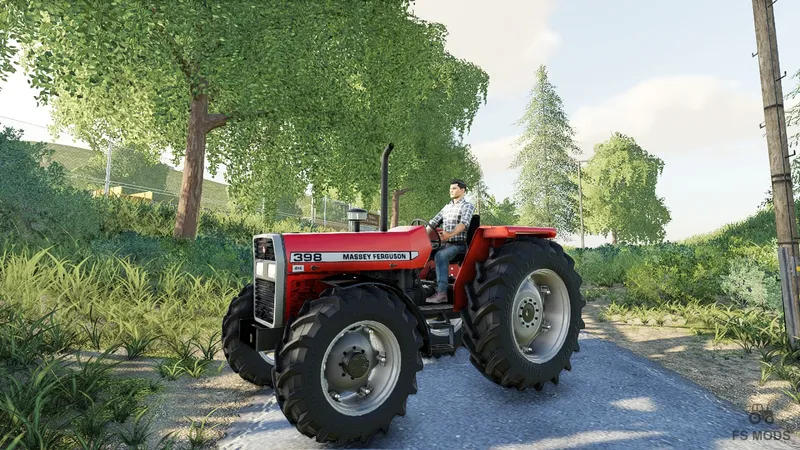 Трактор Massey Ferguson 398 v 1.1