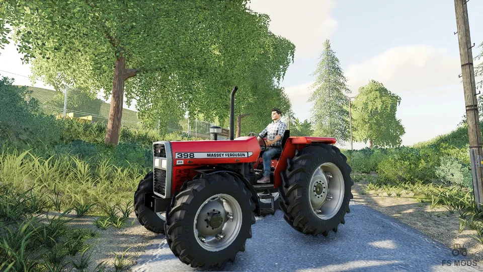 Трактор Massey Ferguson 398 v 1.1