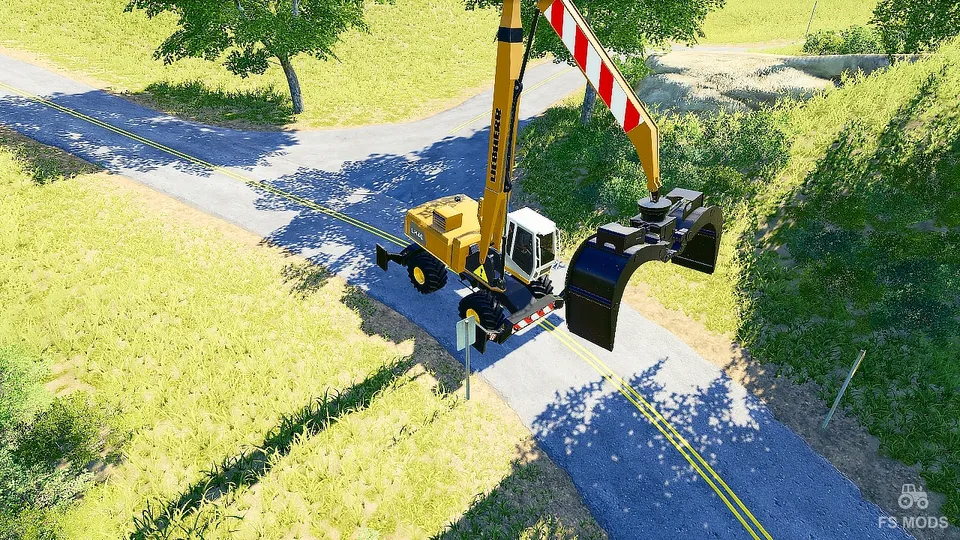 Кран Liebherr LH40 v 1.2