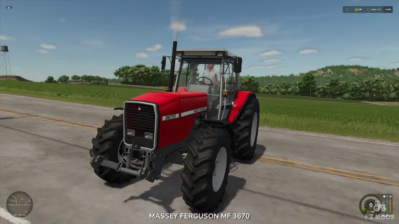 Трактор Massey Ferguson 3670 V1.1