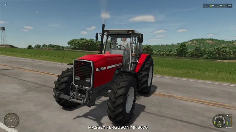 Трактор Massey Ferguson 3670 V1.1