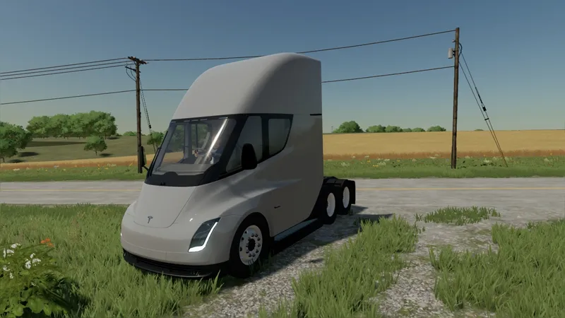 Грузовик Tesla Semi Truck v 1.1