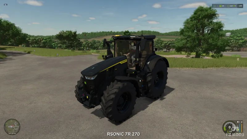 Трактор John Deere 7R Series Black v1.0