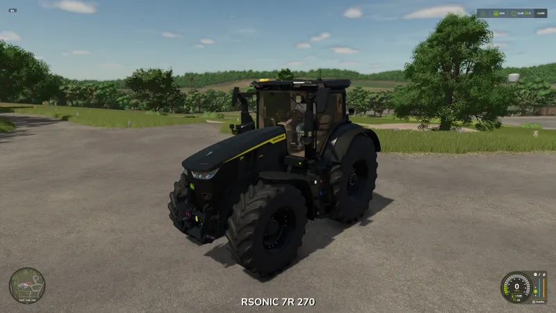 Трактор John Deere 7R Series Black v1.0