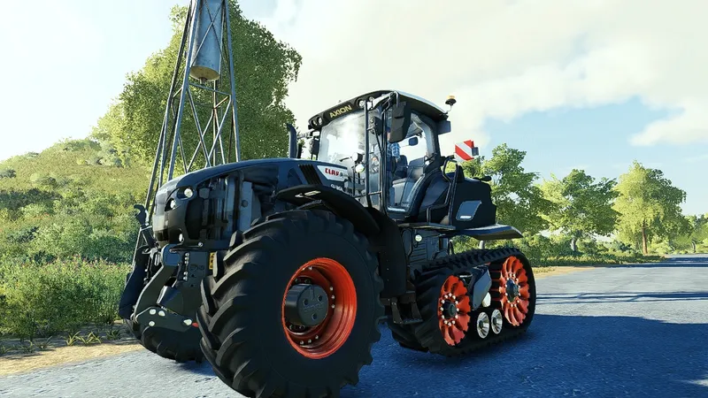 Трактор Claas Axion 900 Terra Trac Black Edition v 1.0