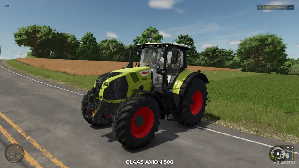 Трактор Claas AXION 920-960 Rust Edition v1.2