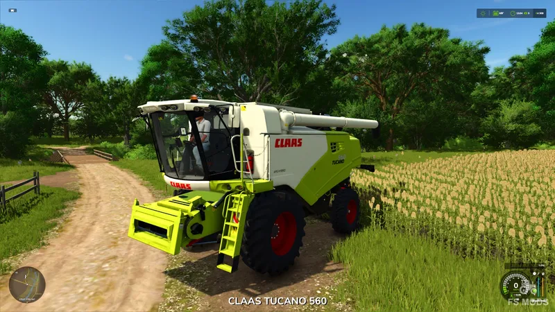 Зерноуборочный комбайн Claas Tucano 560-580 V1.0.0.1