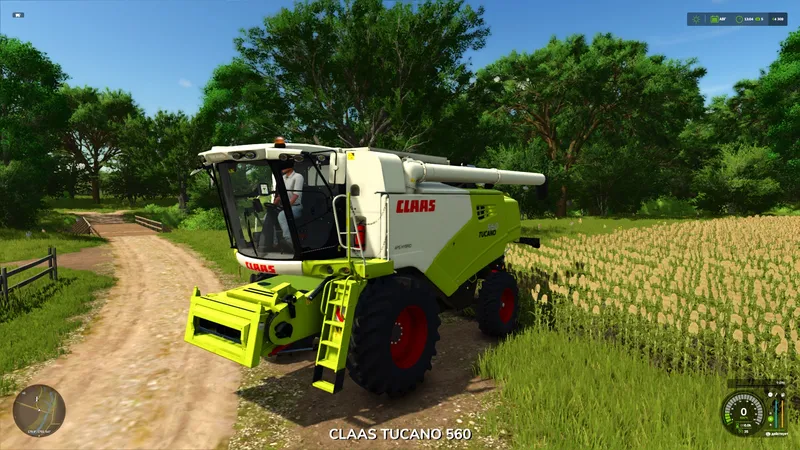 Зерноуборочный комбайн Claas Tucano 560-580 V1.0.0.1