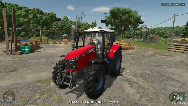 Трактор Massey Ferguson 7720S Modified v1.0