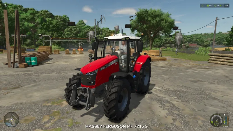Трактор Massey Ferguson 7720S Modified v1.0