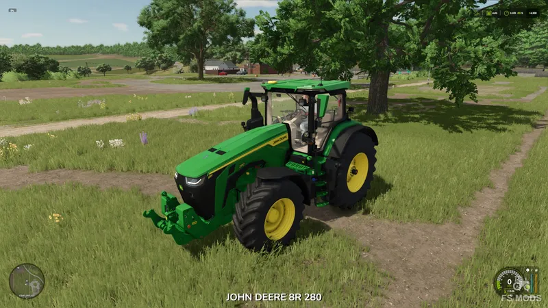 Трактор John Deere 8R US v1.0