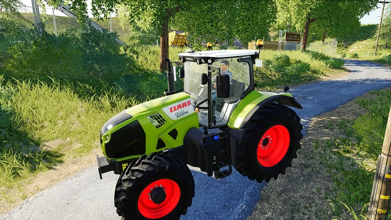 Трактор Claas Axion 800 v 1.0
